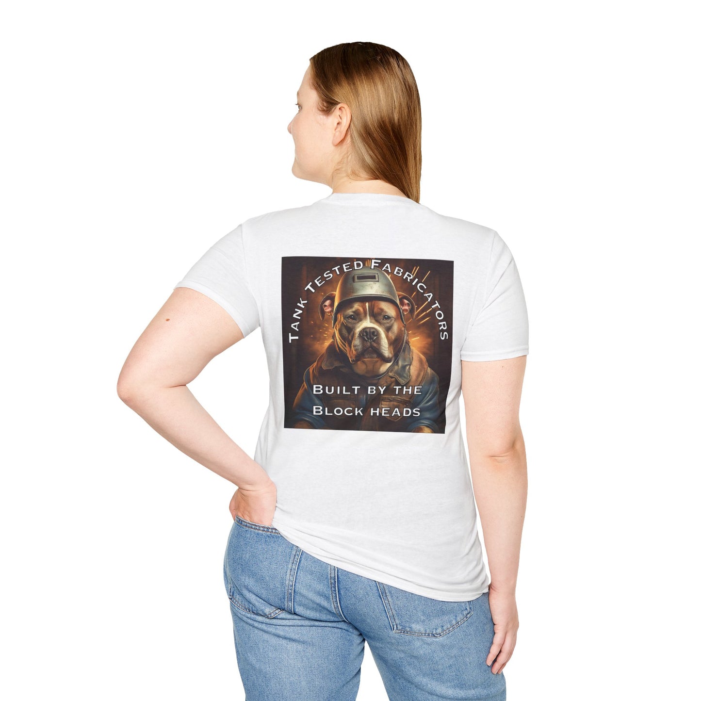 "Molten Metal" Dog Graphic Tee-(available on a hoodie)